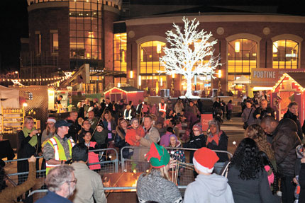 brampton christmas tree white