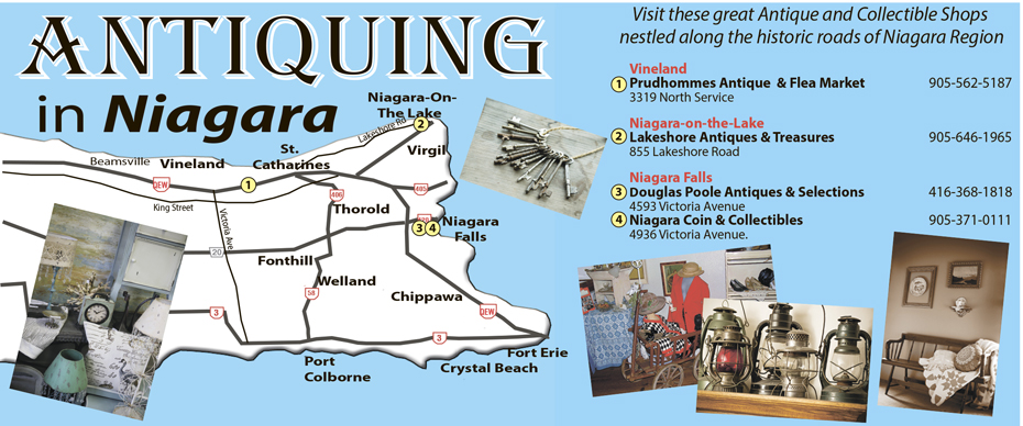 Where to find antiques in Niagara