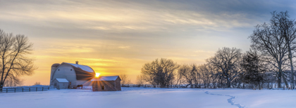 snow winter rural
